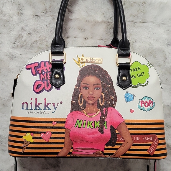Nicole Lee Nickky Handbags - Nicole Lee: Nickky Take Me Out medium size purse..